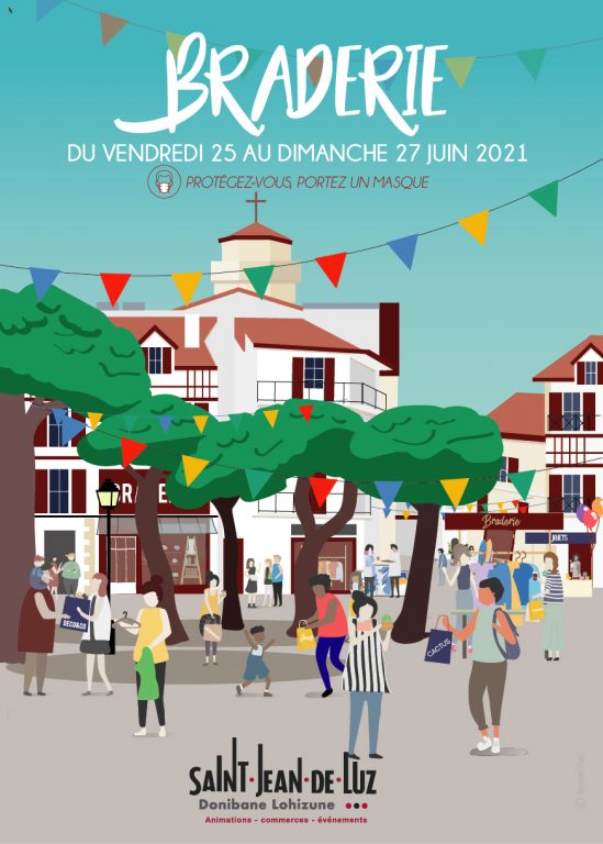 Affiche Braderie Stjean A3 Webprint Juin