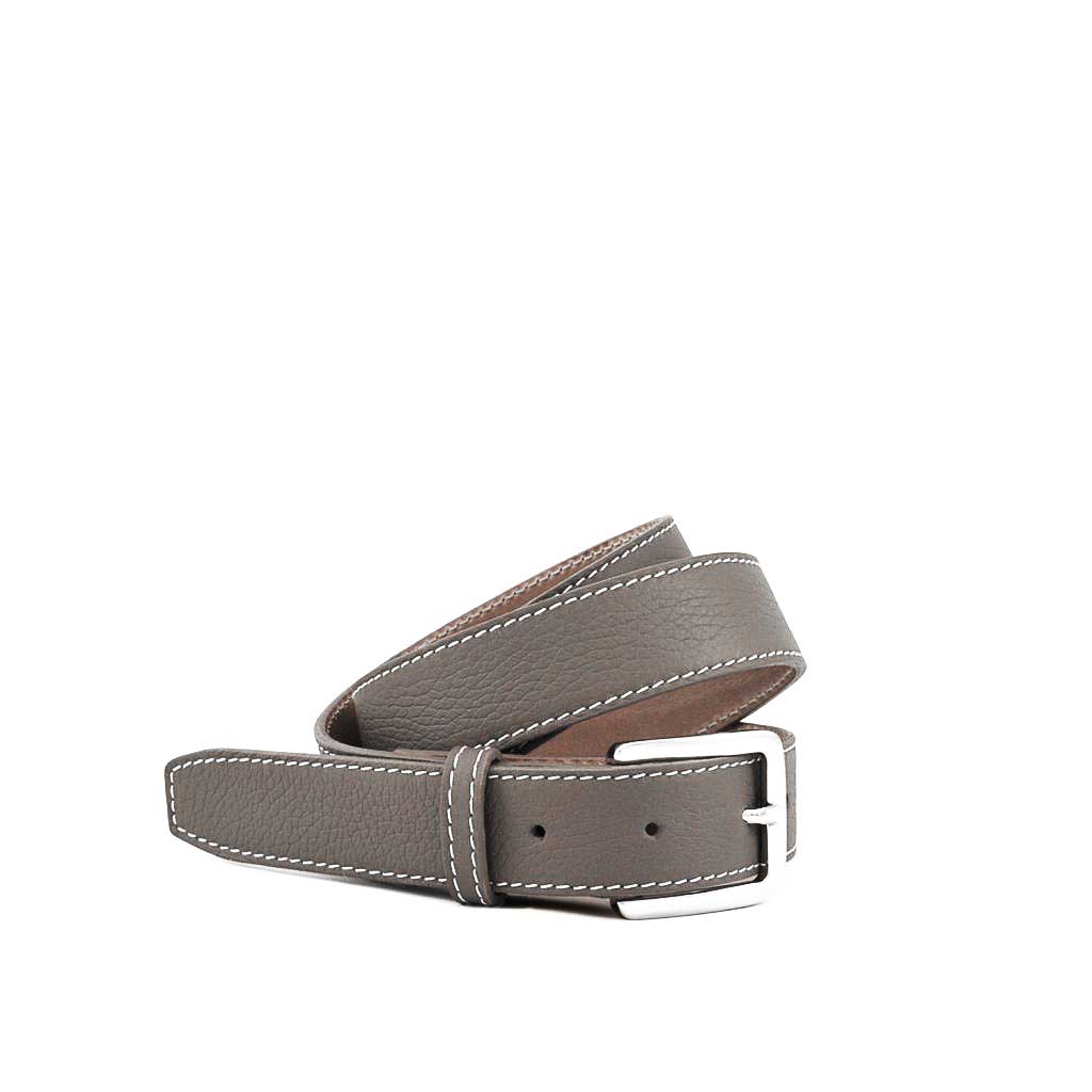 CEINTURE CUIR GRAINE COUSU 3CM 3008 Saint Jean de Luz Boutiques