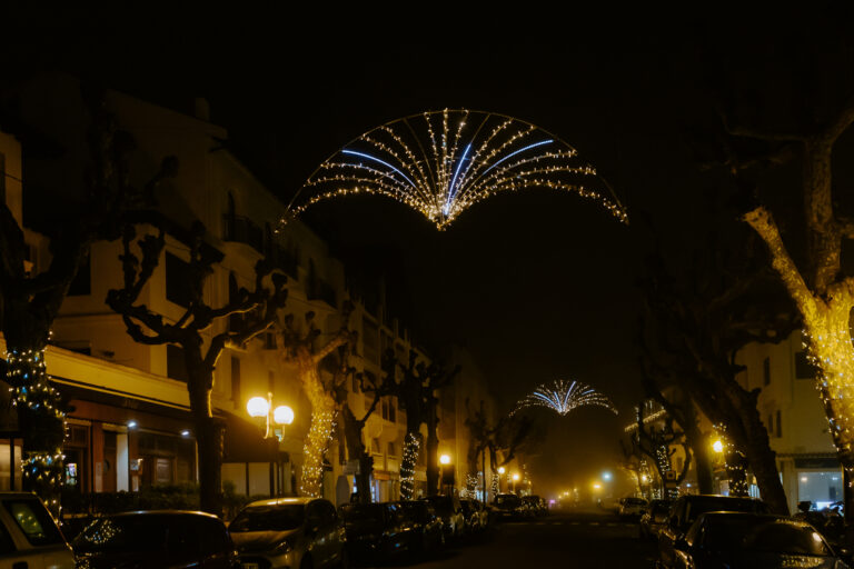 illuminations Noel et stationnement