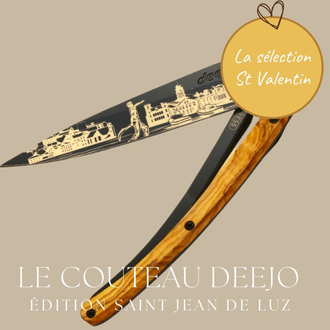 Le couteau DEEJO édition Saint Jean de Luz - Saint-Jean-de-Luz Boutiques