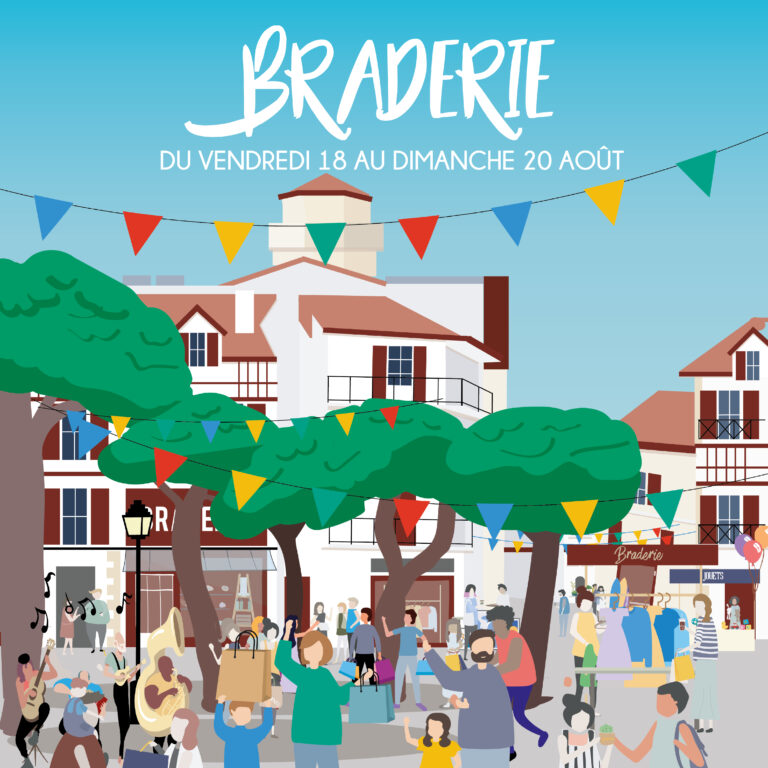 affiche braderie été 1080x1080