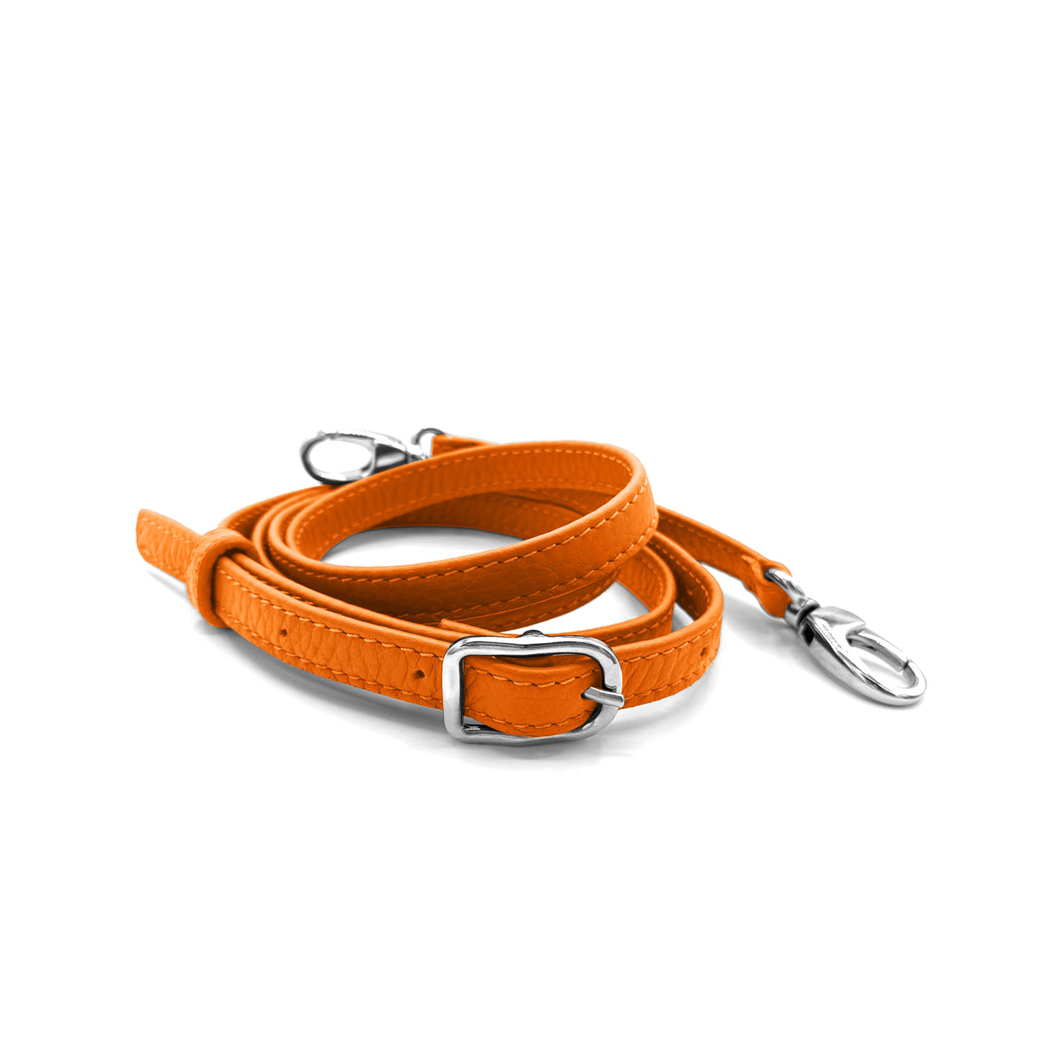 bandouliere-ajustable-cuir-orange-fabrique-en-france
